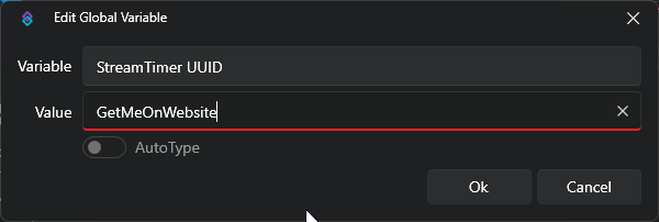 Global Variable Setup