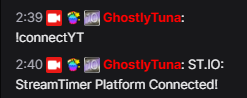 YouTube connect action